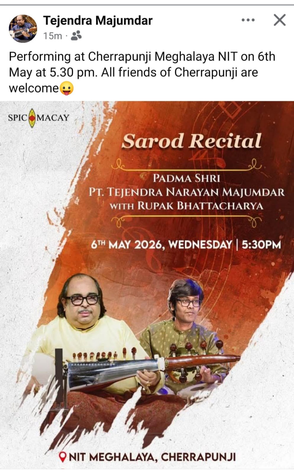 Sarto Recidtal Cherapunji  