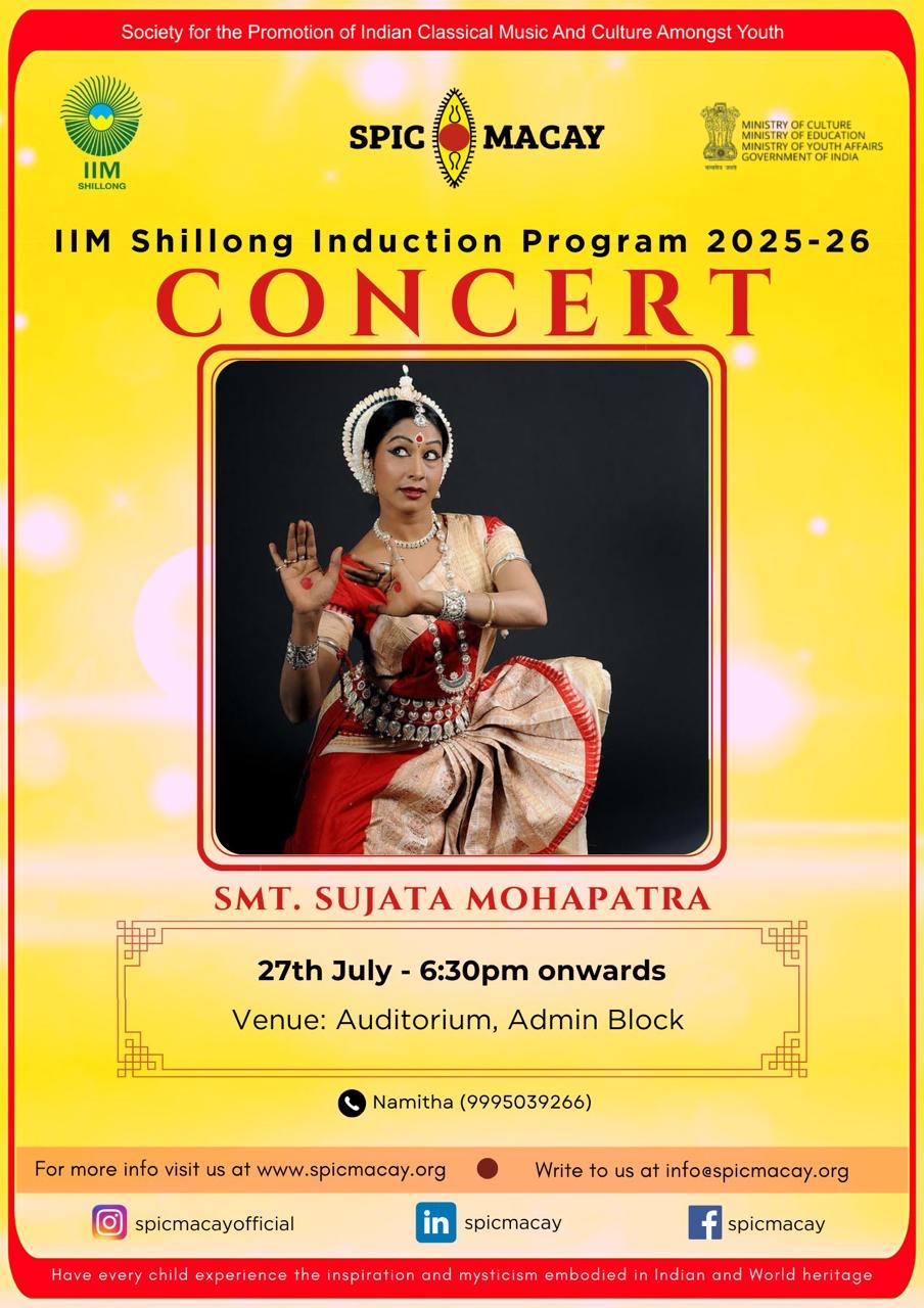 IIM Shillong Induction program 2025  