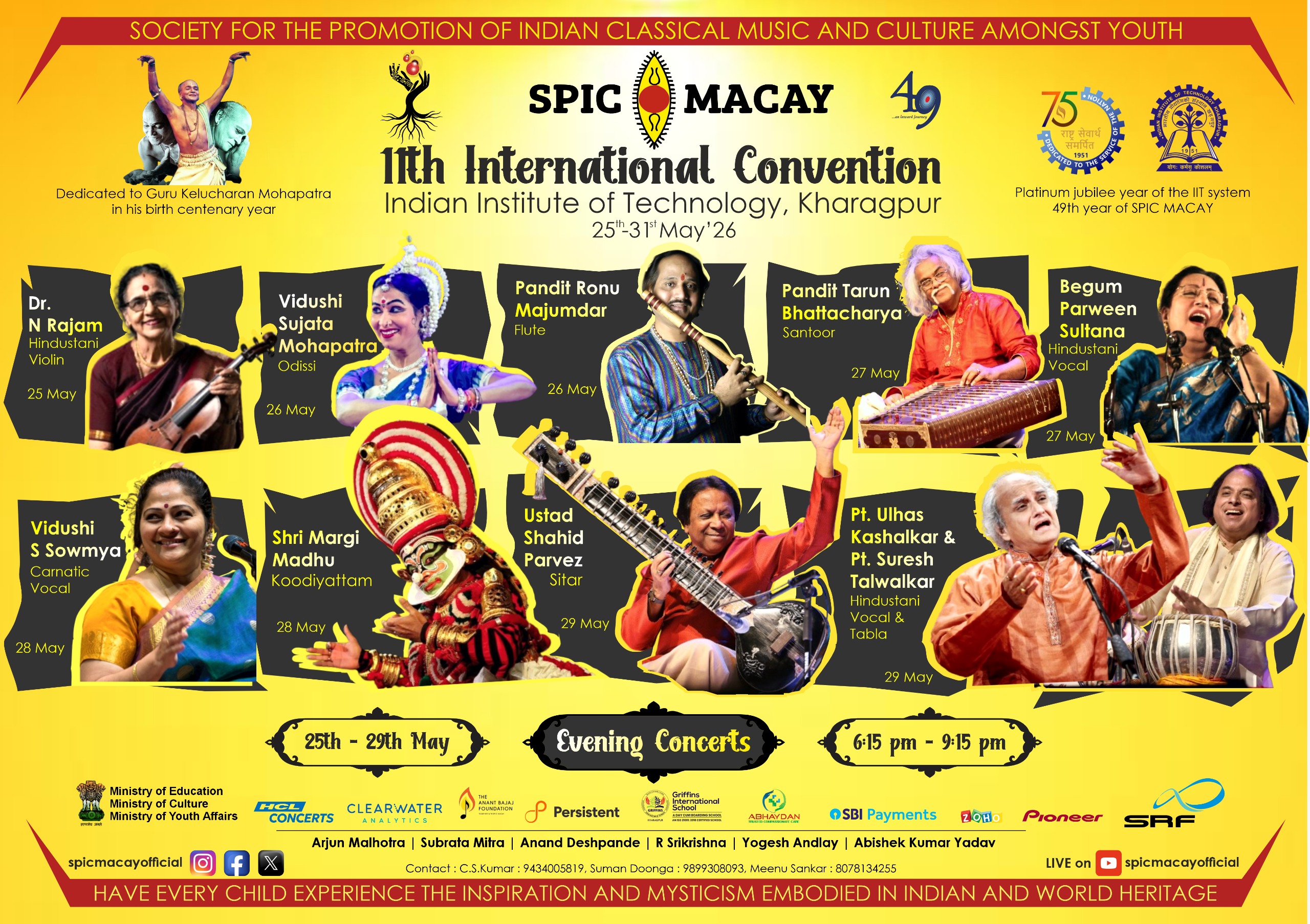 11th International Convention - IIT Kharagpur-Concerts  